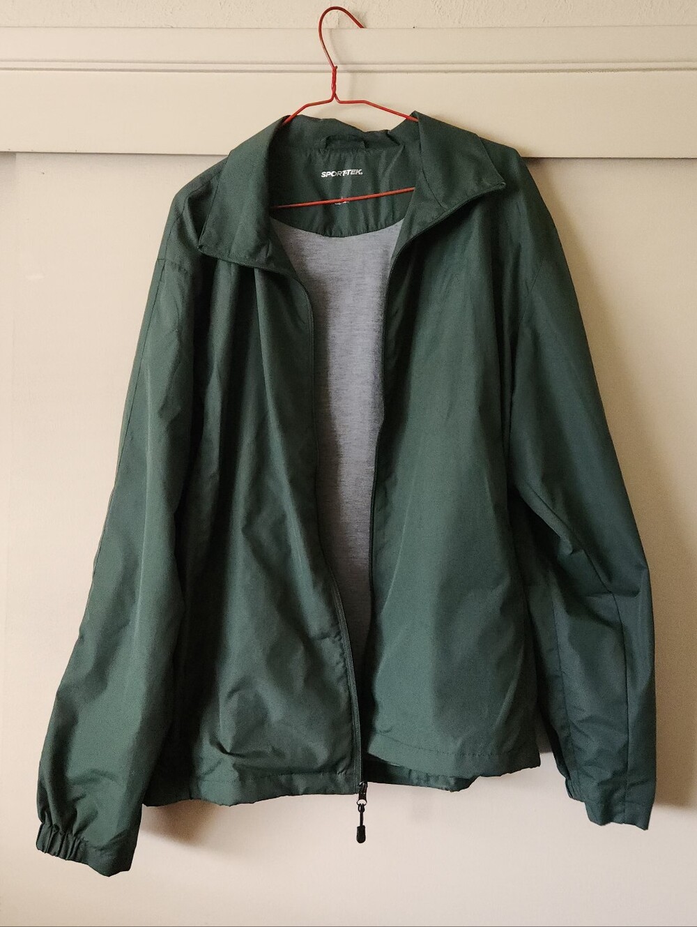 Sport-Tek Dark Green Men's Windbreaker Jacket